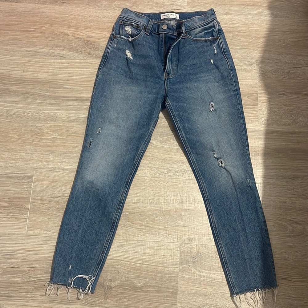 Abercrombie skinny high rise jeans